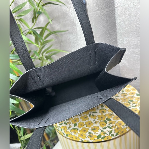 NEW Ted Baker London Black Seacon Small Crosshatch Icon Tote Bag - Picture 7 of 11